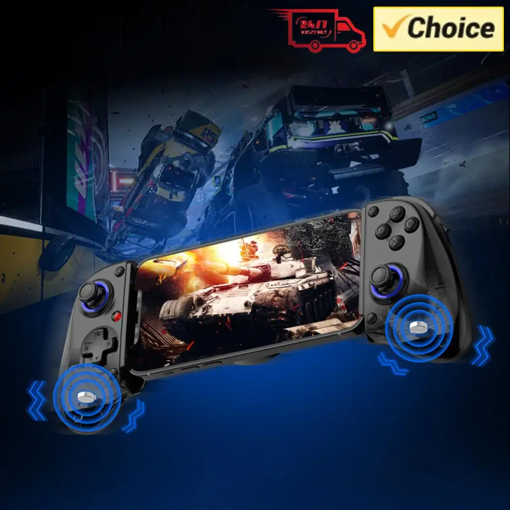 Беспроводной игровой контроллер для мобильных телефонов, геймпад с функцией растяжения, совместимый с Switch/Android/iOS/PC/Xbox
Беспроводной игровой контроллер для мобильных телефонов, геймпад с функцией растяжения, совместимый с Switch/Android/iOS/PC/Xbox