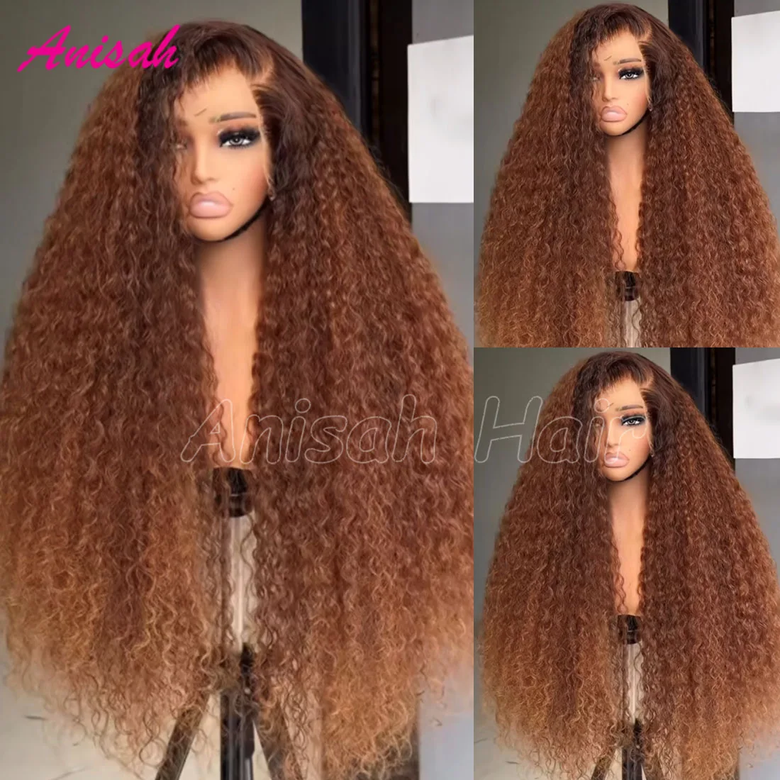 Ombre Коричневые вьющиеся парики из натуральных волос на кружеве 13x6 13x4 Ombre Цветные глубокие волны вьющиеся кружевные застежки Бесклеевой парик для женщин
Ombre Коричневые вьющиеся парики из натуральных волос на кружеве 13x6 13x4 Ombre Цветные глубокие волны вьющиеся кружевные застежки Бесклеевой парик для женщин