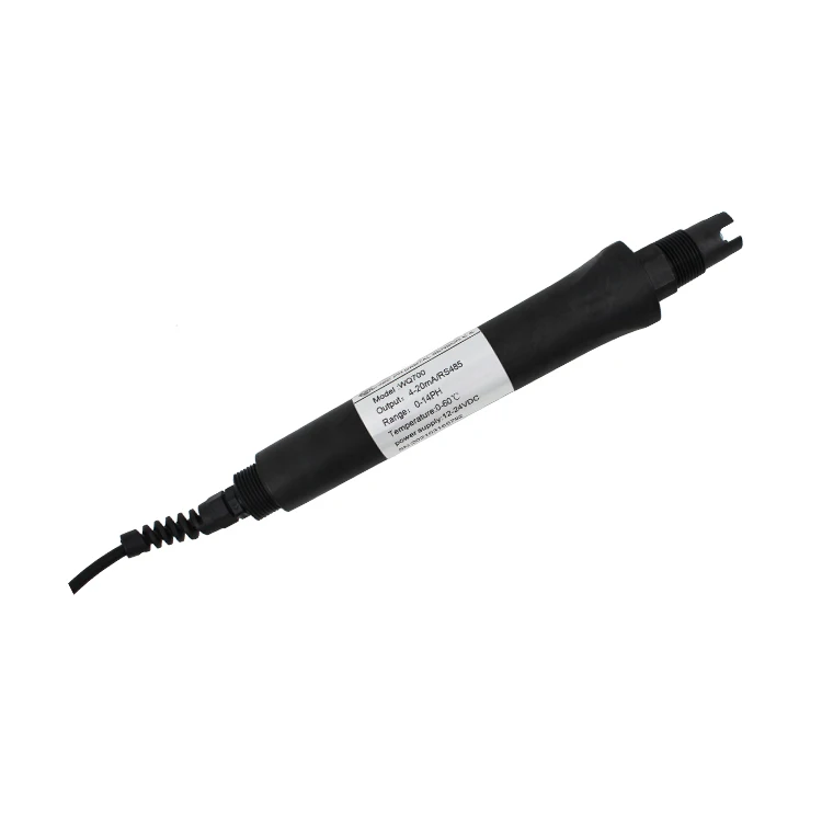 WQ700D 0-14PH High Temperature Resistant Digital ph Sensor Industrial Online ph Probe for Fish Farming
WQ700D 0-14PH High Temperature Resistant Digital ph Sensor Industrial Online ph Probe for Fish Farming