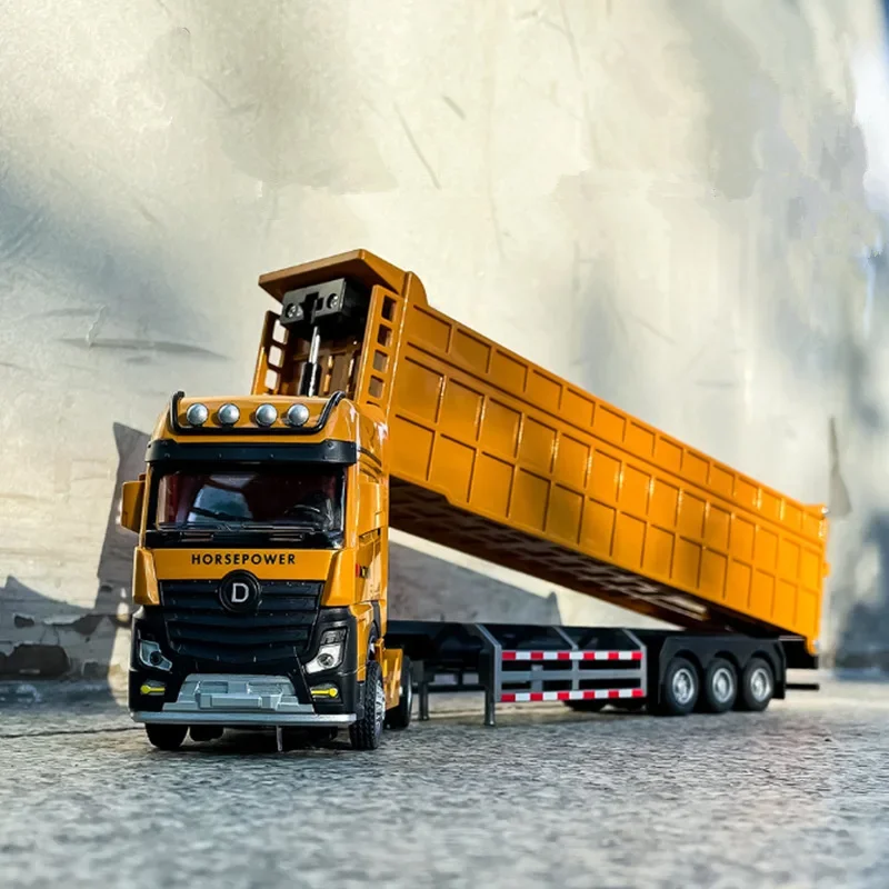 1/50 City Heavy Tipper Truck Model Diecasts Metal Slag Coal Mine Transport Vehicles Car Model Sound and Light Childrens Toy Gift
1/50 City Heavy Tipper Truck Model Diecasts Metal Slag Coal Mine Transport Vehicles Car Model Sound and Light Childrens Toy Gift