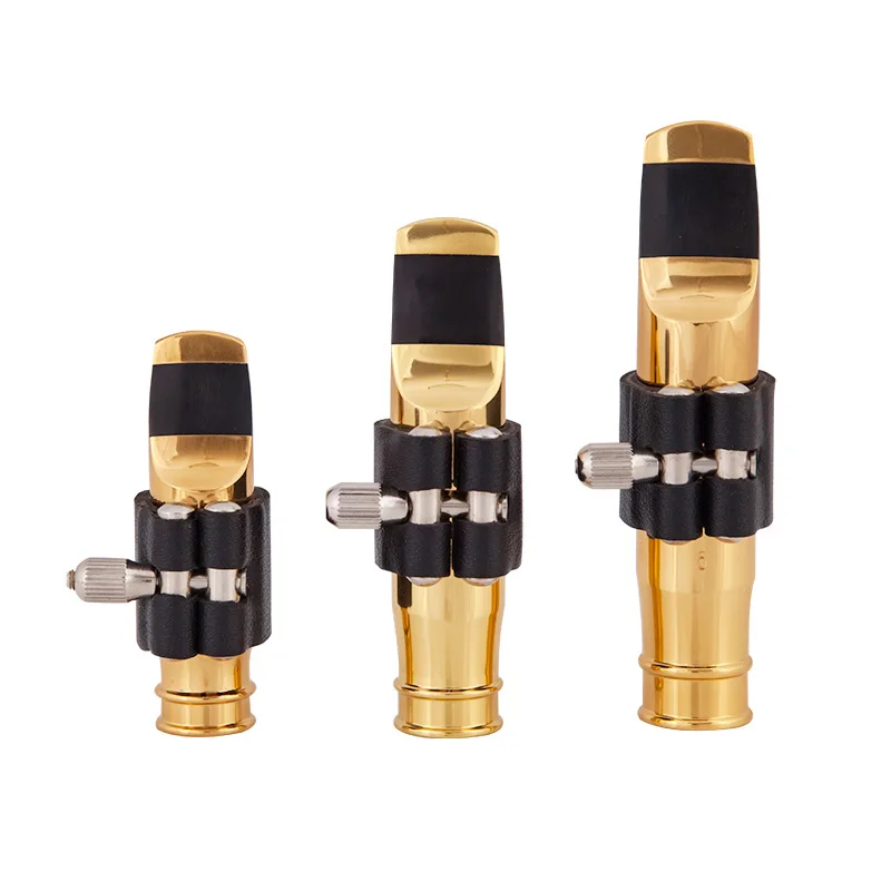 Alto Saxophone Metal Head, Gold Instrument Head
Alto Saxophone Metal Head, Gold Instrument Head