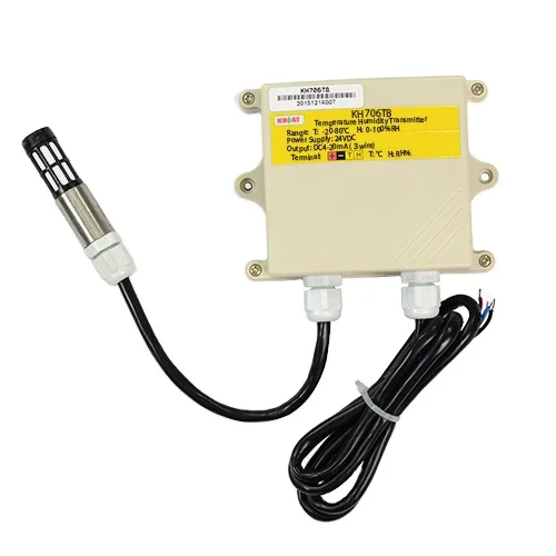 KH706TB: Wall Type Temperature Humidity Sensor with 4-20ma Output Temperature and Humidity Data Logger Temperature Sensor
KH706TB: Wall Type Temperature Humidity Sensor with 4-20ma Output Temperature and Humidity Data Logger Temperature Sensor