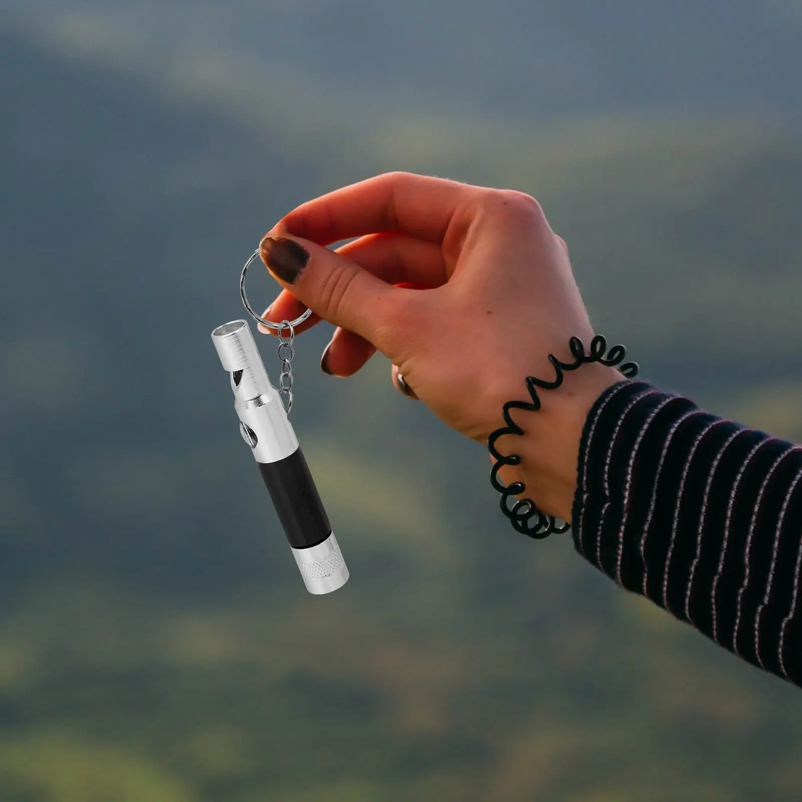 2Pcs Outdoor Survival Whistle with Compass Flashlight Keychain Loud Volume High Pitch Tone for Emergency Life Saving Gear
2Pcs Outdoor Survival Whistle with Compass Flashlight Keychain Loud Volume High Pitch Tone for Emergency Life Saving Gear
