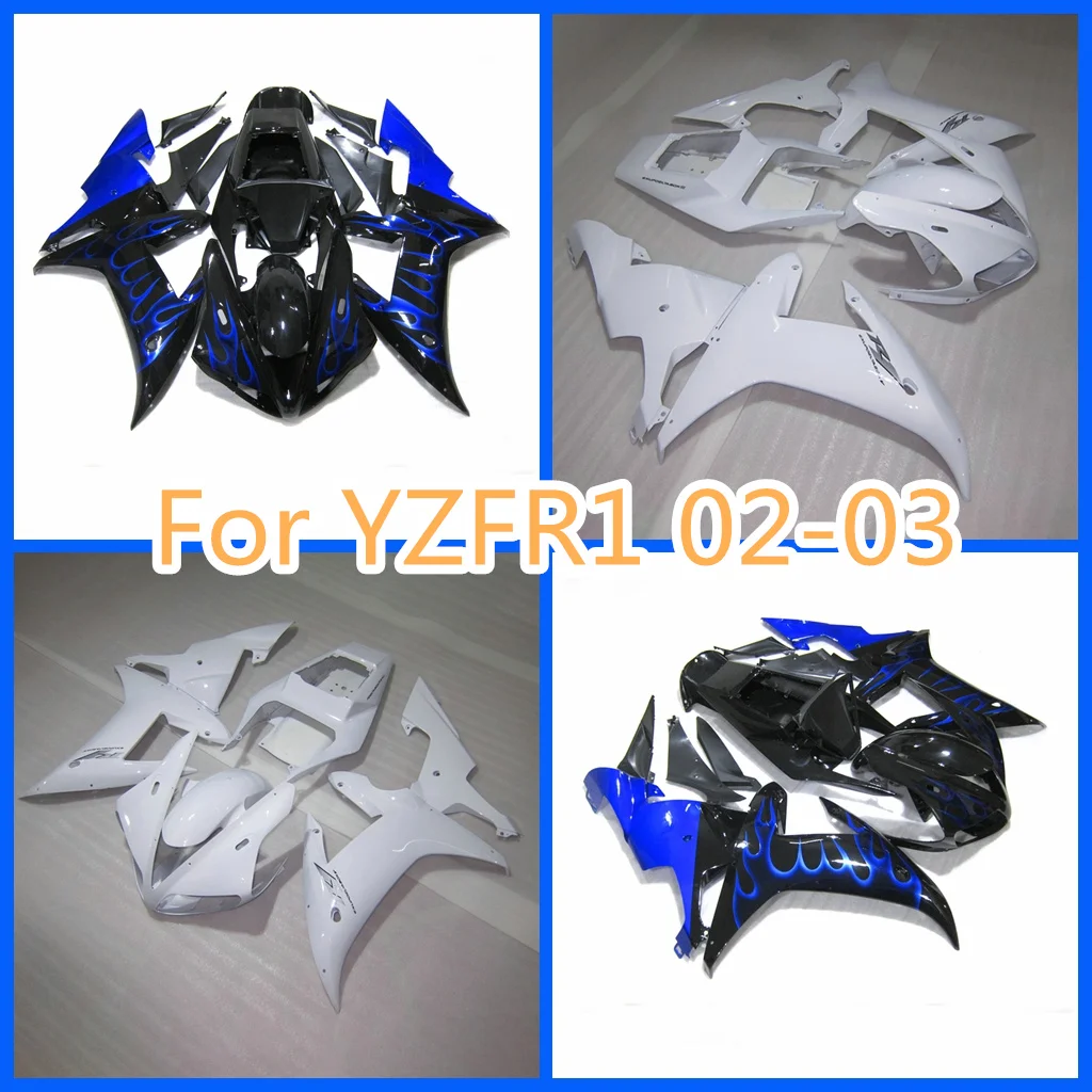Bodywork Kits For YAMAHA YZF-R1 2002 2003 YZFR1 02 03 Fairing Set YZFMotorcycle Fairing Blue Flams
Bodywork Kits For YAMAHA YZF-R1 2002 2003 YZFR1 02 03 Fairing Set YZFMotorcycle Fairing Blue Flams