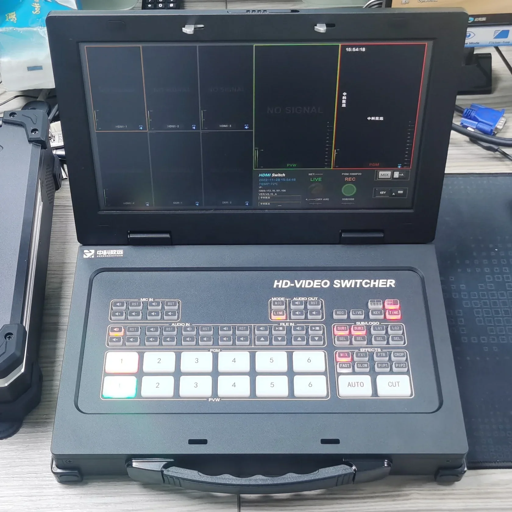 2025 Hot sales 6 Channel Multi-format Live Production Broadcast Video Switcher With Recorder
2025 Hot sales 6 Channel Multi-format Live Production Broadcast Video Switcher With Recorder