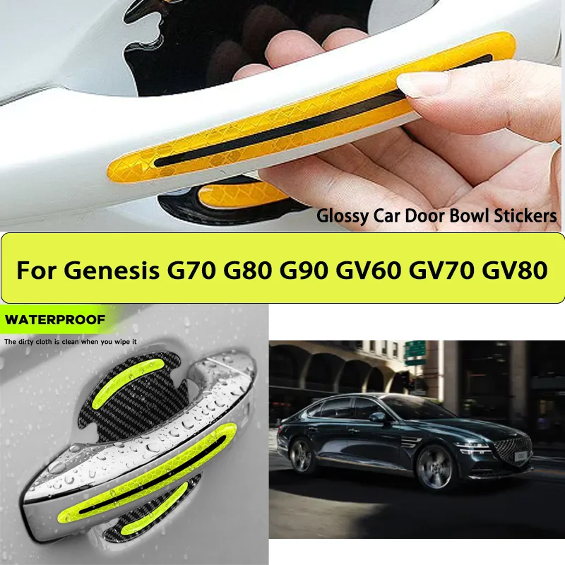 Reflective Car Stickers Car Door Handle For Genesis G70 G80 G90 GV60 GV70 GV80
Reflective Car Stickers Car Door Handle For Genesis G70 G80 G90 GV60 GV70 GV80