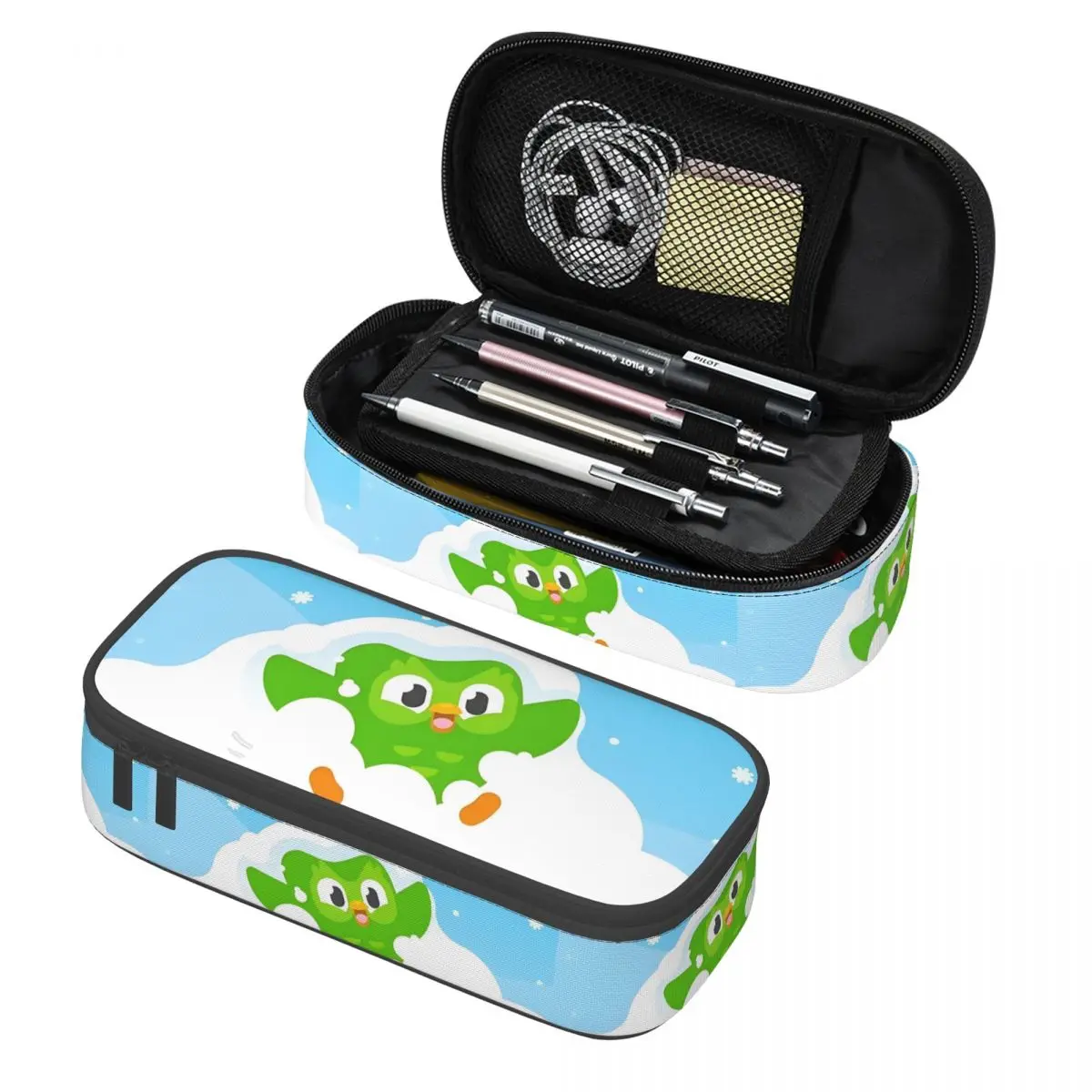 Funny D-Duolingos Kawaii Pencil Cases Girls Boys Large Capacity Lovely Green The Owl Cartoon Anime Pencil Box Student Stationery
Funny D-Duolingos Kawaii Pencil Cases Girls Boys Large Capacity Lovely Green The Owl Cartoon Anime Pencil Box Student Stationery