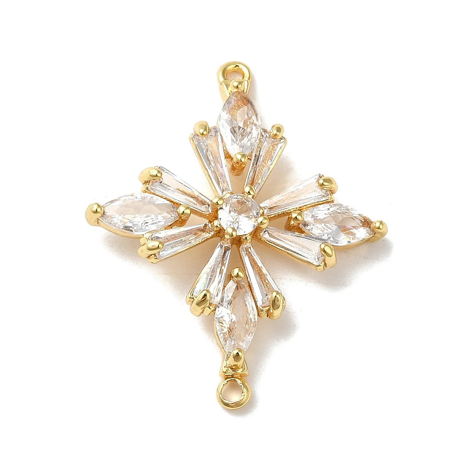 10PCS Metal Pave Clear Glass Rhinestone Connector Charms Flower Links Real 18K Gold Plated for Making DIY Jewelry Necklace Craft
10PCS Metal Pave Clear Glass Rhinestone Connector Charms Flower Links Real 18K Gold Plated for Making DIY Jewelry Necklace Craft