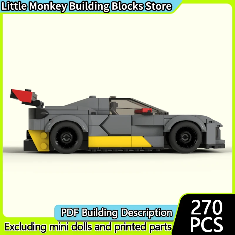 Speed Racing Car Model MOC Building Bricks C8 GT3 Racing Car Modular Technology Children Holiday Gifts Assemble Toys Suit
Speed Racing Car Model MOC Building Bricks C8 GT3 Racing Car Modular Technology Children Holiday Gifts Assemble Toys Suit