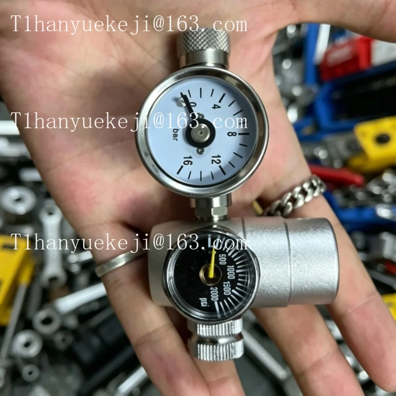 Pneumatic coffee machine, CO2 pressure reducing valve, portable small watch gas egg valve single valve
Pneumatic coffee machine, CO2 pressure reducing valve, portable small watch gas egg valve single valve