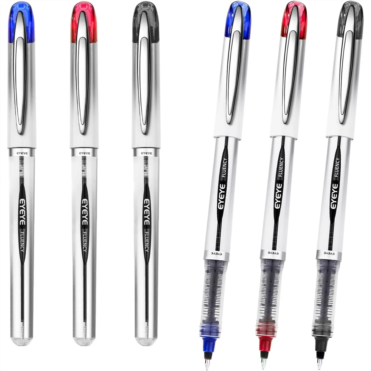 Rollerball Pens Medium Point 0.7mm, Quick Dry Liquid Ink, Smooth Writing Pens for Journaling Note Taking Office School Supplies
Rollerball Pens Medium Point 0.7mm, Quick Dry Liquid Ink, Smooth Writing Pens for Journaling Note Taking Office School Supplies