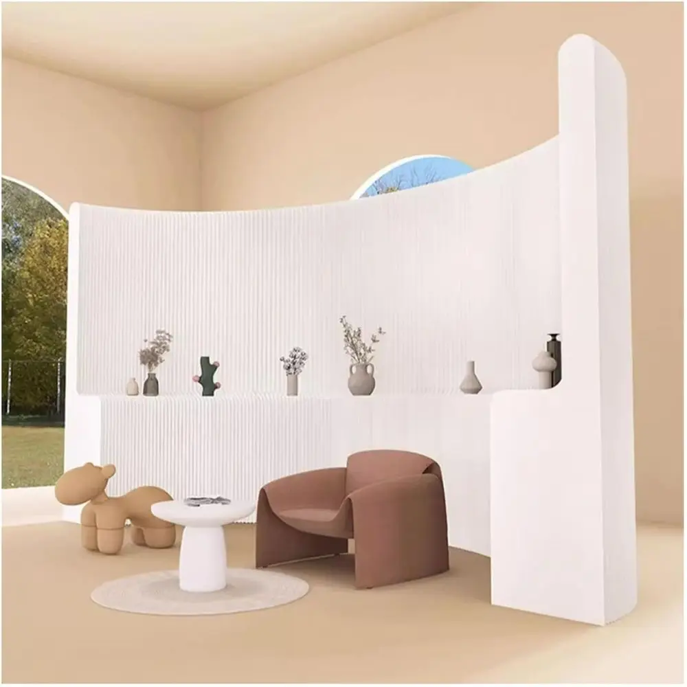 Room Dividers olding Privacy Sn Partition Indoor Room Divider with Storage Shelves, Thickened Paper Panel Sn or Home and Oice(Wh
Room Dividers olding Privacy Sn Partition Indoor Room Divider with Storage Shelves, Thickened Paper Panel Sn or Home and Oice(Wh