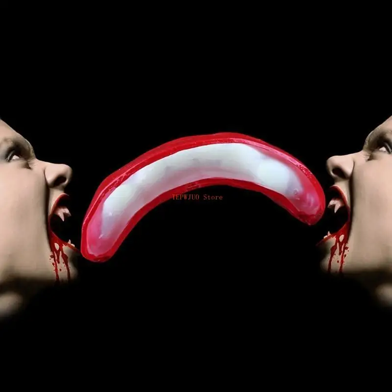U50F Scary Halloween for Vampire Teeth for Fun/Trick Relieve Stress Kids for Creative
U50F Scary Halloween for Vampire Teeth for Fun/Trick Relieve Stress Kids for Creative