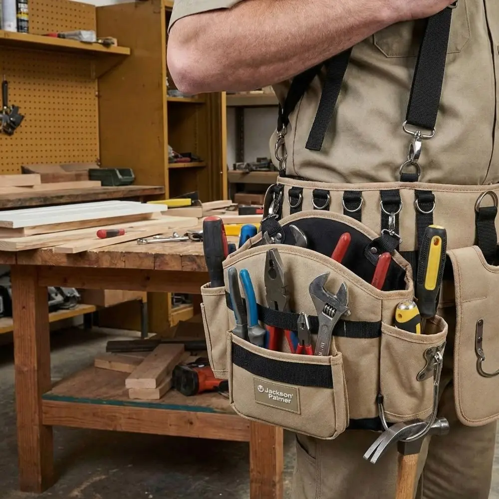 Multi-Pocket Design Professional Tool Belt Adjustable Belt Portable Storage Portable Storage Bag Garden Pruning Tool
Multi-Pocket Design Professional Tool Belt Adjustable Belt Portable Storage Portable Storage Bag Garden Pruning Tool