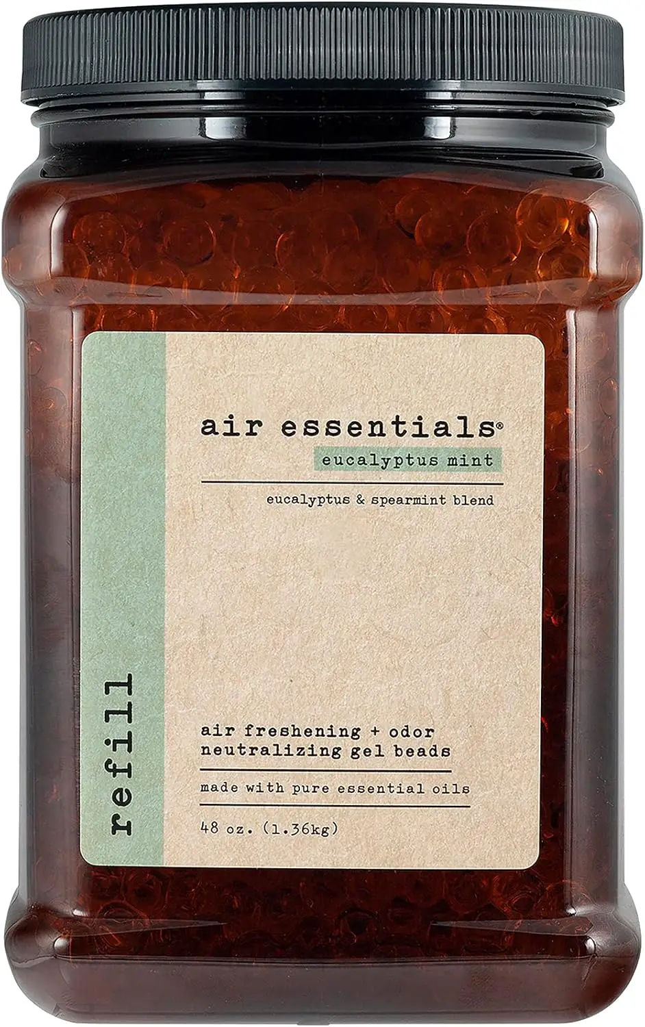 Освежитель воздуха и нейтрализатор запаха, гель-бусина, сменный блок на 48 унций — средство для устранения запаха — изготовлен из чистых эфирных масел — Эвкали
Освежитель воздуха и нейтрализатор запаха, гель-бусина, сменный блок на 48 унций — средство для устранения запаха — изготовлен из чистых эфирных масел — Эвкали