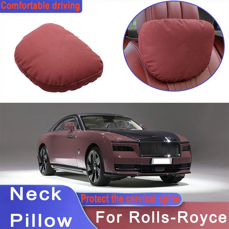 Car Headrest Neck Support Seat Lumbar Cushion Neck Pillow Accessories For Rolls-Royce Spectre Cullinan Phantom Ghost Wraith Dawn
Car Headrest Neck Support Seat Lumbar Cushion Neck Pillow Accessories For Rolls-Royce Spectre Cullinan Phantom Ghost Wraith Dawn