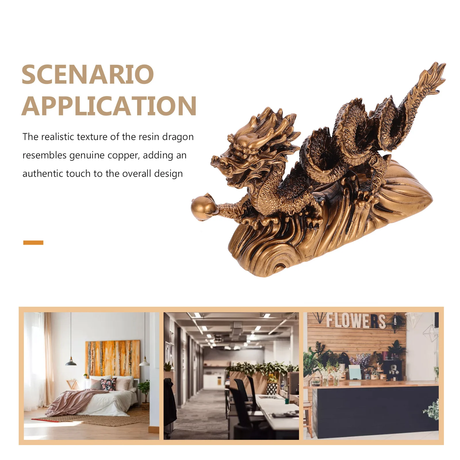 1pc Resin Dragon Statue Imitation Copper Chinese Dragon For Home Office Feng Shui Decor Desktop Cabinet Indoor Decoration
1pc Resin Dragon Statue Imitation Copper Chinese Dragon For Home Office Feng Shui Decor Desktop Cabinet Indoor Decoration
