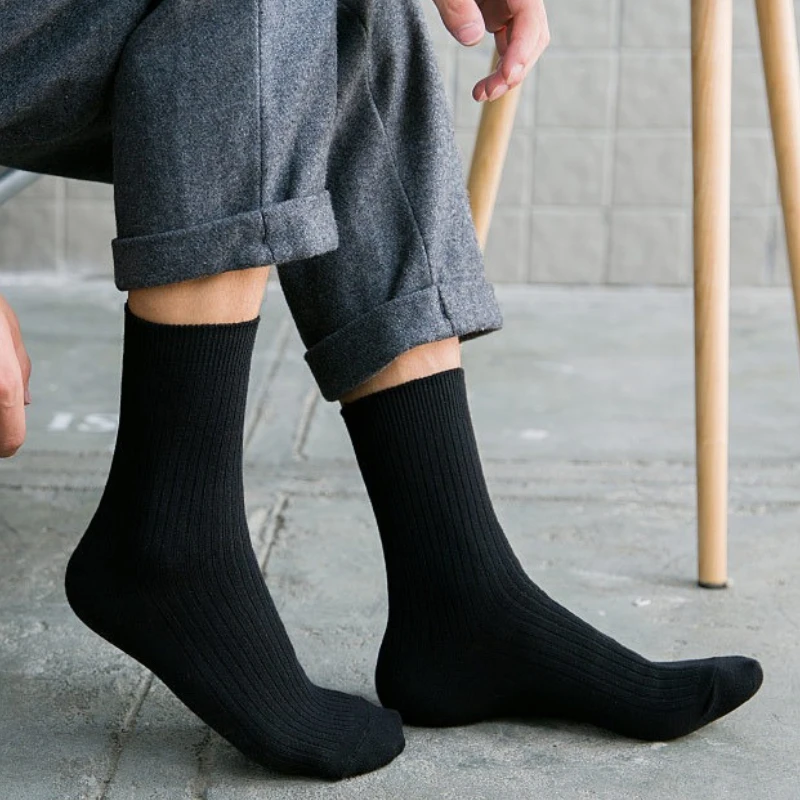 Men's 8Pack 100% Cotton Dress Socks Reinforced Heel & Toe All-Season Breathable Business Socks Garment Dyed Soft Comfort
Men's 8Pack 100% Cotton Dress Socks Reinforced Heel & Toe All-Season Breathable Business Socks Garment Dyed Soft Comfort