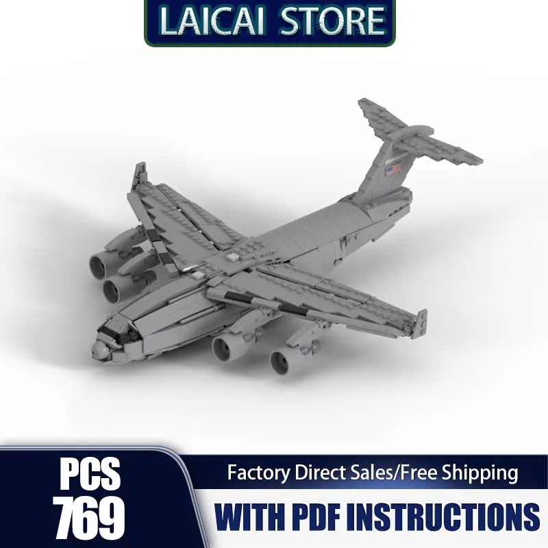 Aerial Fighter Model Moc Building Blocks C-17 Globemaster Model Technology Bricks Assembly Holiday Construstion Gifts Set Toy
Aerial Fighter Model Moc Building Blocks C-17 Globemaster Model Technology Bricks Assembly Holiday Construstion Gifts Set Toy