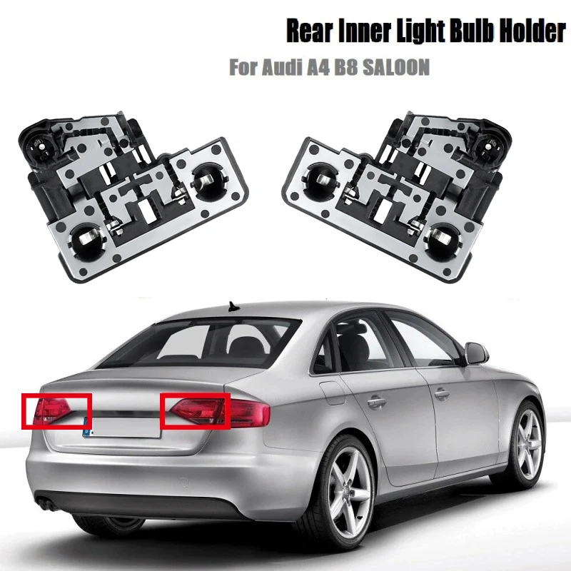 1 Pairs Bulb Holder Lamp Holder Inside Rear Light Carrier Replacement For Audi A4 B8 Saloon 2008-2012 8K5945258B Bulb Holder
1 Pairs Bulb Holder Lamp Holder Inside Rear Light Carrier Replacement For Audi A4 B8 Saloon 2008-2012 8K5945258B Bulb Holder