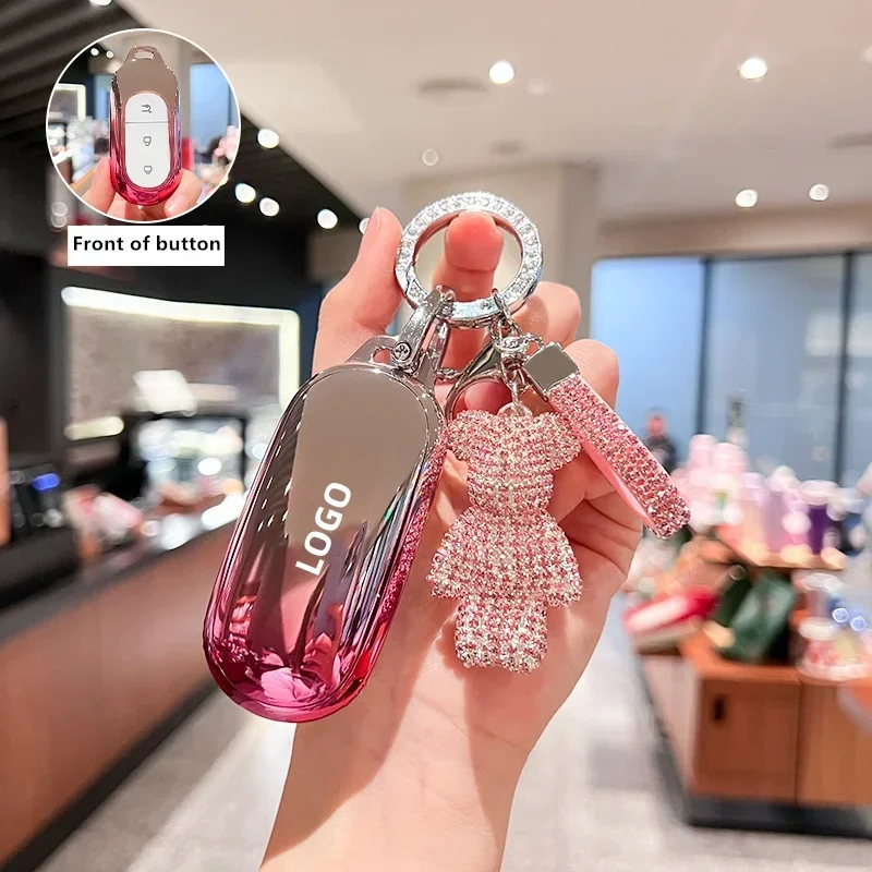 Gradient TPU Car Key Case Cover Holder Shell Fob For Leapmotor T03 S01 C11 C01 Type 2021 2022 2023 Auto Remote Accessories
Gradient TPU Car Key Case Cover Holder Shell Fob For Leapmotor T03 S01 C11 C01 Type 2021 2022 2023 Auto Remote Accessories