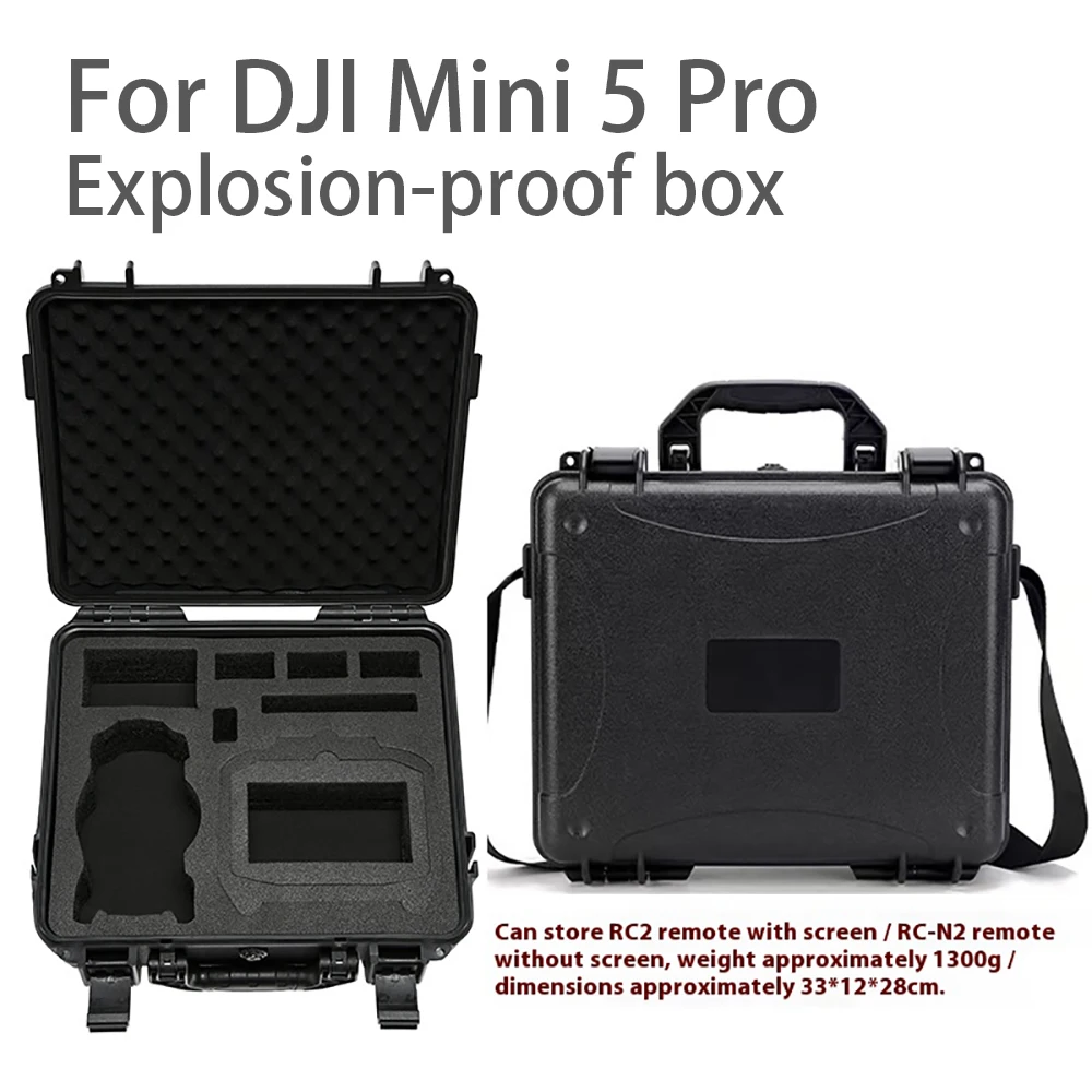 Подходит для DJI Mini 5 Pro, черный ящик для хранения, подходит для DJI Mini 5 Pro, сумка через плечо, чехол для аксессуаров для камеры, только коробка
Подходит для DJI Mini 5 Pro, черный ящик для хранения, подходит для DJI Mini 5 Pro, сумка через плечо, чехол для аксессуаров для камеры, только коробка