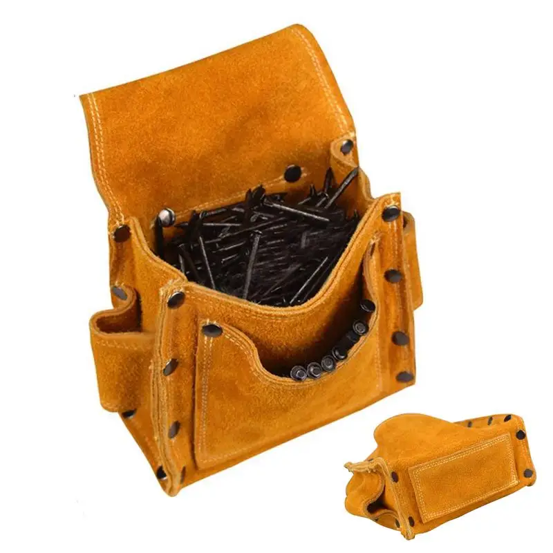 Maintenance Tool Waist Pouch Wear-resistant Electrician Tool Pouch Faux Leather Thicken Woodworking Tool Pouch Nail Waist Bag
Maintenance Tool Waist Pouch Wear-resistant Electrician Tool Pouch Faux Leather Thicken Woodworking Tool Pouch Nail Waist Bag