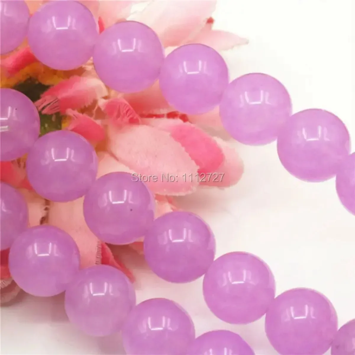 4-12mm Round Mauve Purple Jade Chalcedony Semi Finished Stone Loose Beads DIY Accessory Craft Jewelry Making Girl Christmas Gift
4-12mm Round Mauve Purple Jade Chalcedony Semi Finished Stone Loose Beads DIY Accessory Craft Jewelry Making Girl Christmas Gift