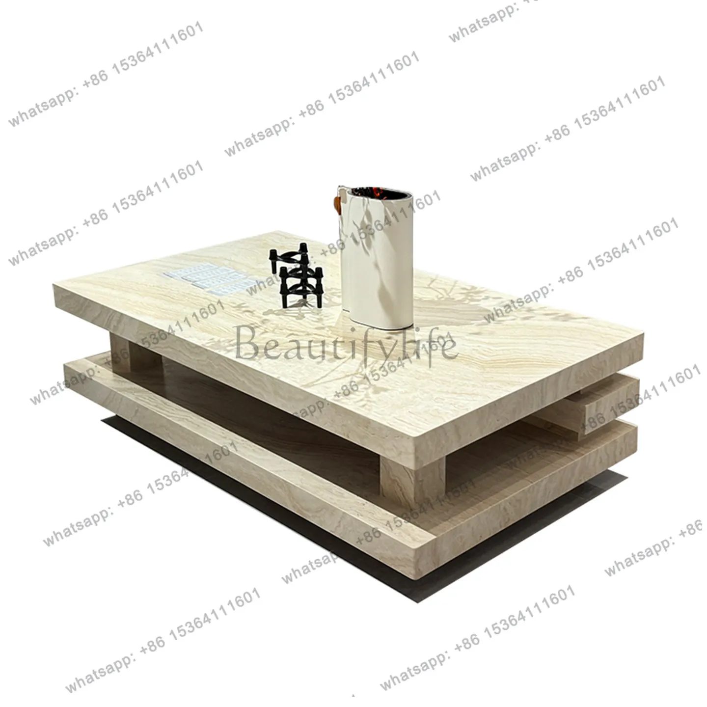 French medieval wabi sabi cream style imported natural white cave stone marble long coffee table
French medieval wabi sabi cream style imported natural white cave stone marble long coffee table