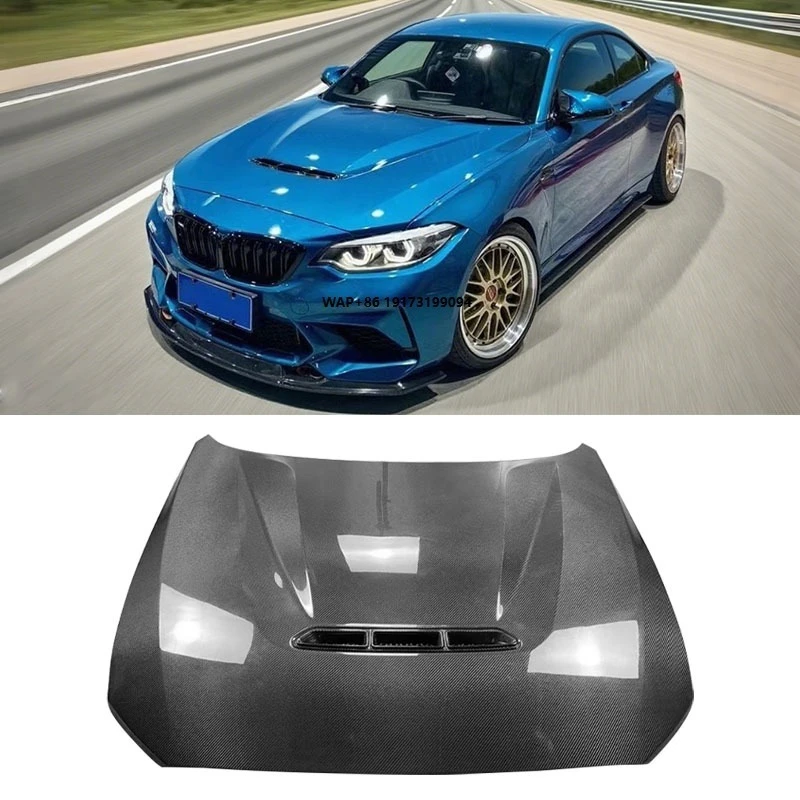 Fiber CS Style Hood for M2 M2C F87 Upgrade Front Hood Ventilation Cover Bonnet Cover
Fiber CS Style Hood for M2 M2C F87 Upgrade Front Hood Ventilation Cover Bonnet Cover