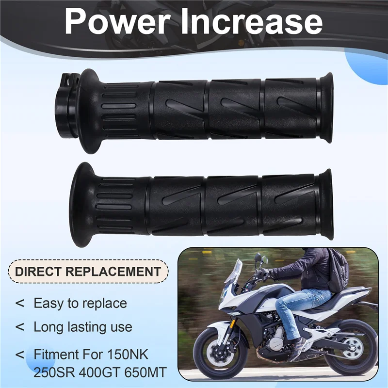 A33K-Motorcycle Handle Cover For CFMOTO 150NK 250SR 400GT 650MT Left & Right Rubber Cover Clutch Throttle Grip Cover
A33K-Motorcycle Handle Cover For CFMOTO 150NK 250SR 400GT 650MT Left & Right Rubber Cover Clutch Throttle Grip Cover