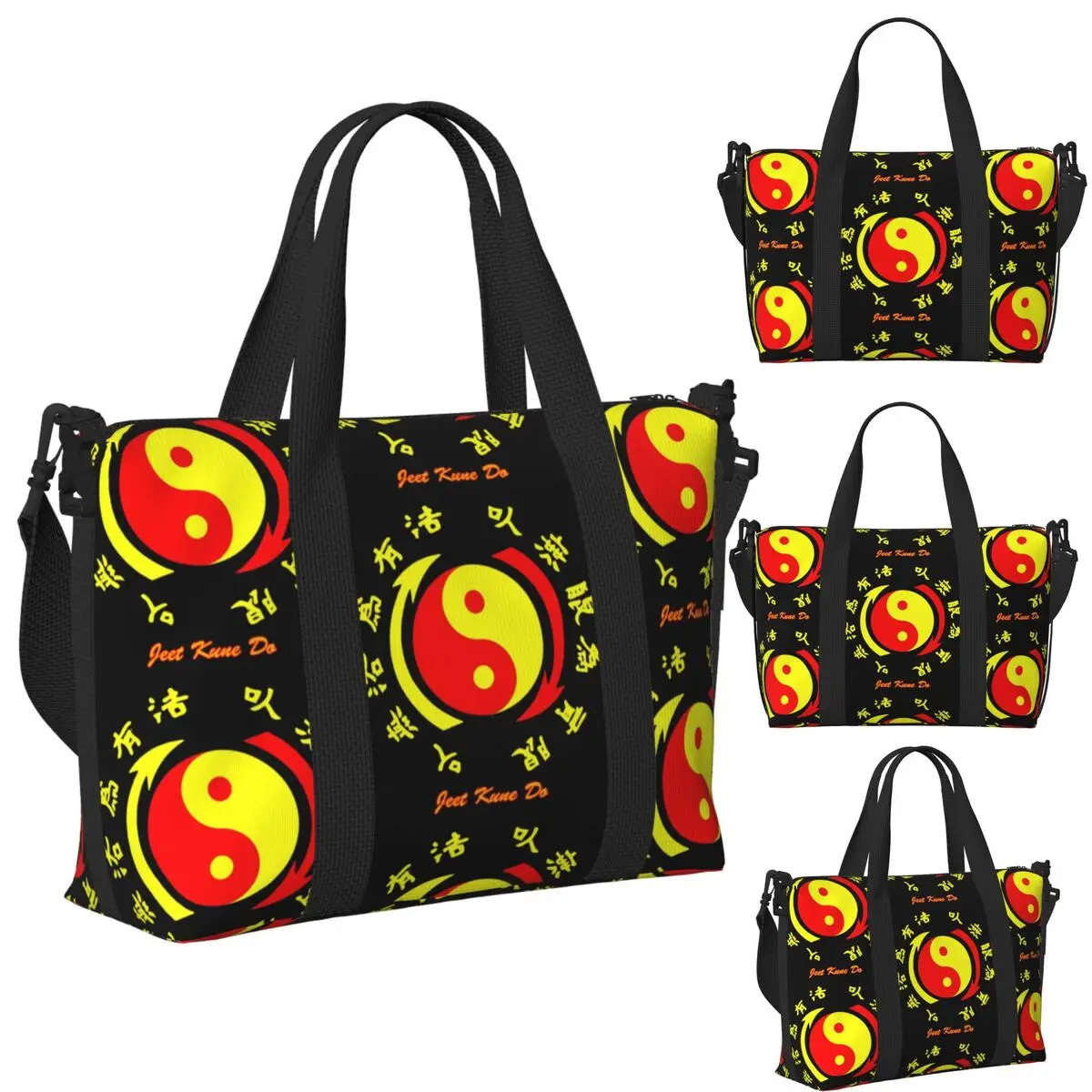 Jeet Kune Do Martial Academy 1967 Wing Chun Legend 3 Beach Travel Bag Tote Bags for Gym Sport Women Shopping Duffle Shoulder Bag
Jeet Kune Do Martial Academy 1967 Wing Chun Legend 3 Beach Travel Bag Tote Bags for Gym Sport Women Shopping Duffle Shoulder Bag