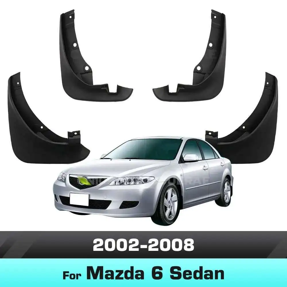 For Mazda 6 Sedan 2002 2003 2004 2005 2006 2007 2008 Fender Mudguard Mud Flaps Guard Splash Flap Mudguards Car Accessories
For Mazda 6 Sedan 2002 2003 2004 2005 2006 2007 2008 Fender Mudguard Mud Flaps Guard Splash Flap Mudguards Car Accessories