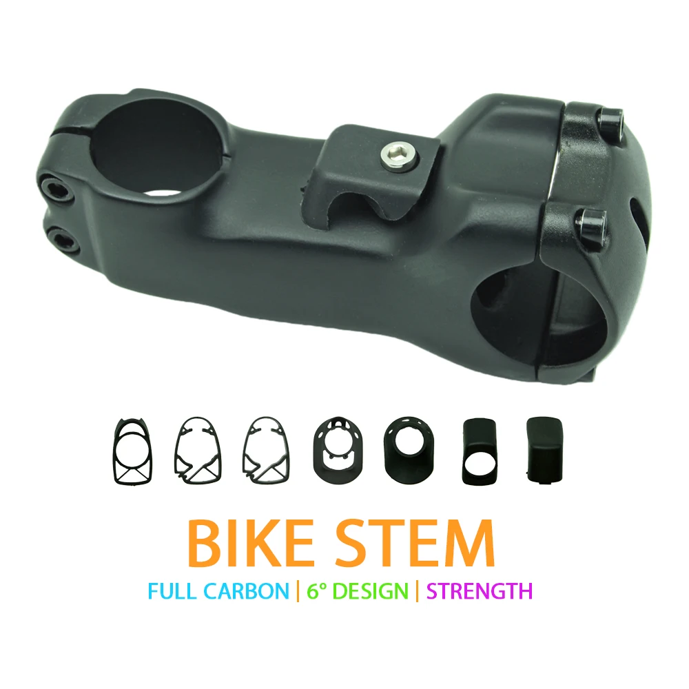 Full CarbonBicycle Stem -6° Matte Black Road Bike Handlebar 28.6mm Fork Steerer 70-130mm Length for Enhanced Control
Full CarbonBicycle Stem -6° Matte Black Road Bike Handlebar 28.6mm Fork Steerer 70-130mm Length for Enhanced Control