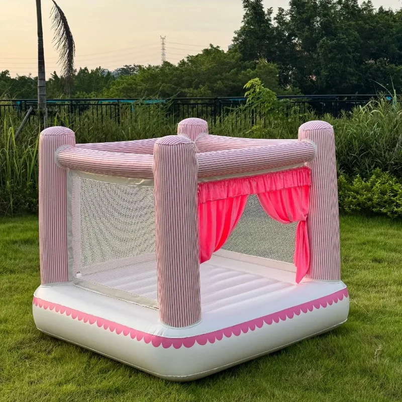 Розовый прыгающий дом, подарок на день рождения, 1-6 лет, ПВХ, мини-надувной замок, детский игрушечный замок
Розовый прыгающий дом, подарок на день рождения, 1-6 лет, ПВХ, мини-надувной замок, детский игрушечный замок