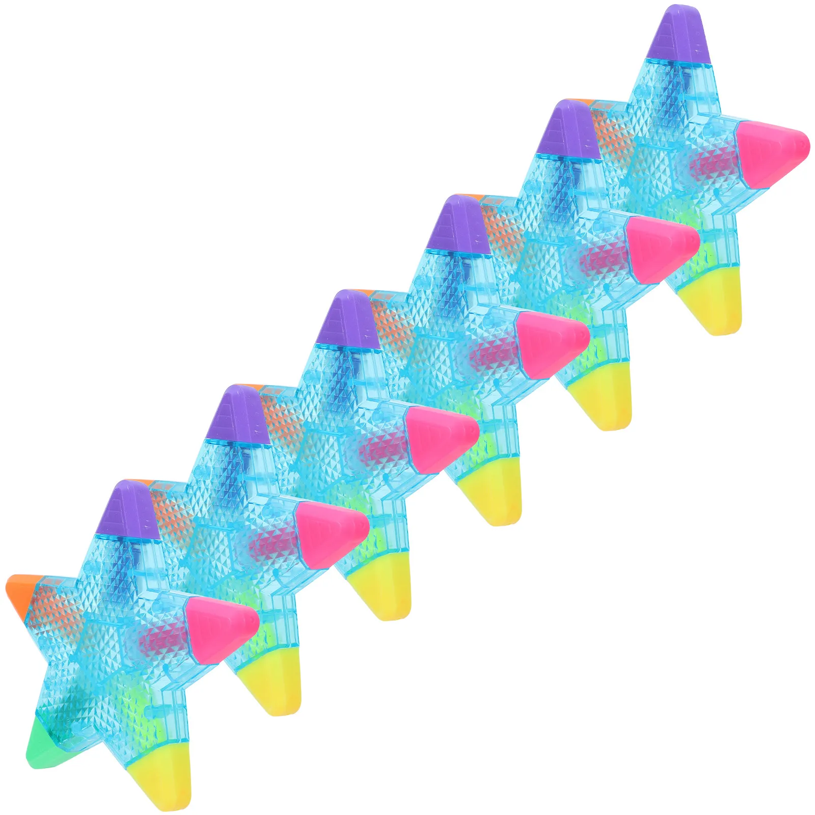 Five Point Star Fluorescent Pens Multicolor Highlighters Creative Bright Markers for Note Taking Office Classroom Use
Five Point Star Fluorescent Pens Multicolor Highlighters Creative Bright Markers for Note Taking Office Classroom Use