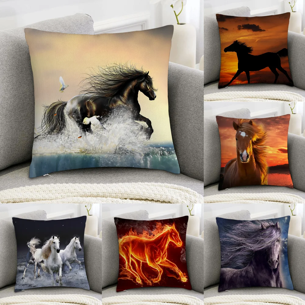 Animal Majestic Horse Pillow Case Sofa Decorative Home Double-sided Print Plush Square Throw Pillow Covers Cushion Decor Cover
Animal Majestic Horse Pillow Case Sofa Decorative Home Double-sided Print Plush Square Throw Pillow Covers Cushion Decor Cover
