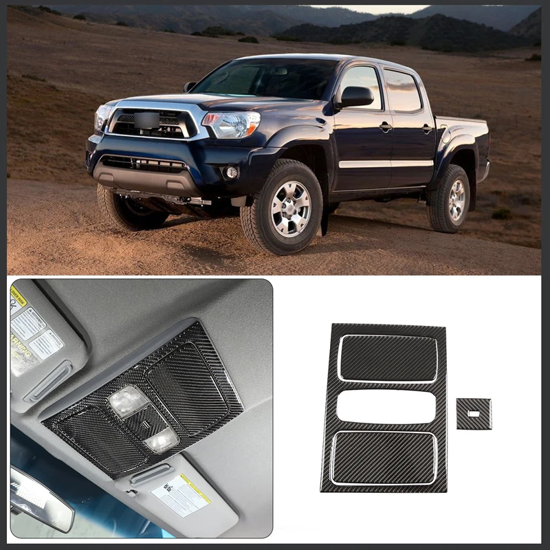 For Toyota Tacoma 2011-15 car styling soft carbon fiber front reading light panel sticker car interior modification accessories
For Toyota Tacoma 2011-15 car styling soft carbon fiber front reading light panel sticker car interior modification accessories