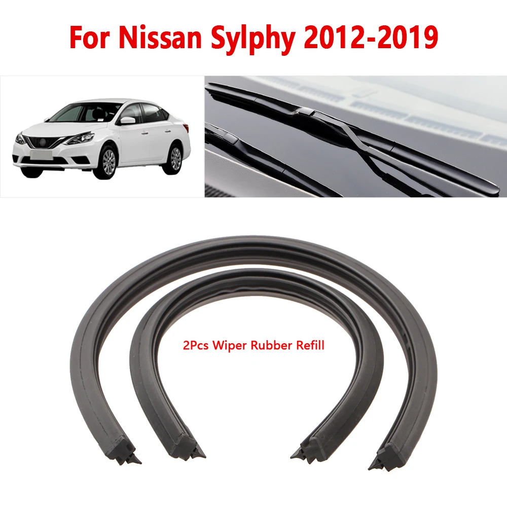 For Nissan Sylphy 2012 2013 2014 2015 2016 2017 2018 2019 Wiper Rubber Strip 14" 26" Car Wiper Refill Accessories 1Pair
For Nissan Sylphy 2012 2013 2014 2015 2016 2017 2018 2019 Wiper Rubber Strip 14" 26" Car Wiper Refill Accessories 1Pair