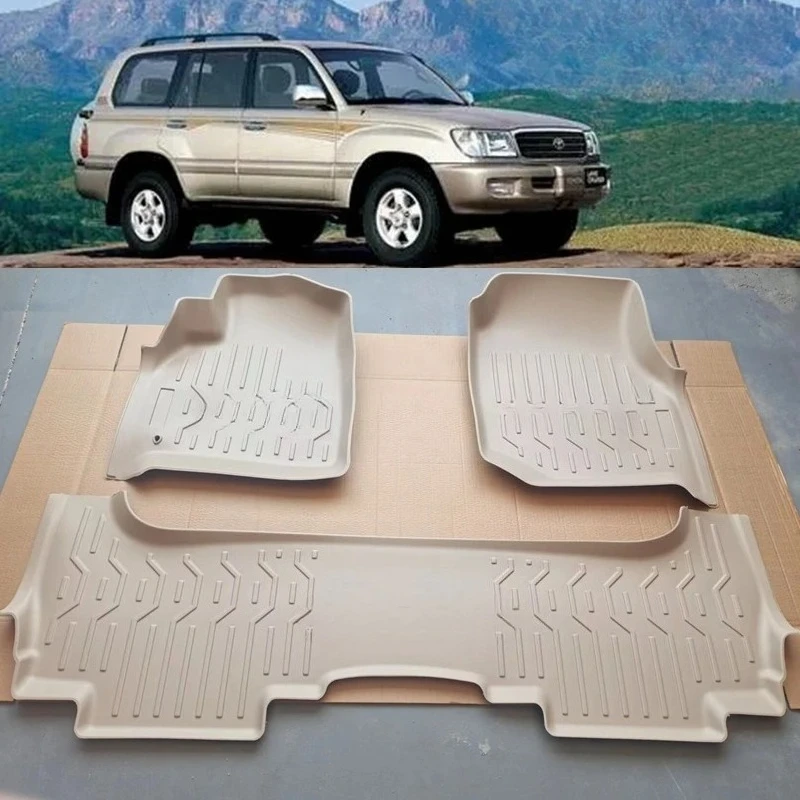 Используйте для Toyota Land Cruiser LC100, автомобильный ковер LX470, автомобильные коврики для ног, полный комплект, подходит для LC100, водонепроницаемые коврики
Используйте для Toyota Land Cruiser LC100, автомобильный ковер LX470, автомобильные коврики для ног, полный комплект, подходит для LC100, водонепроницаемые коврики