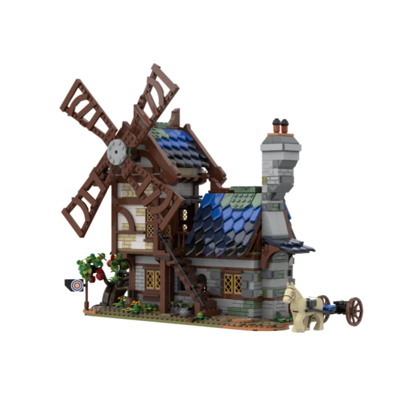 MOC Medieval House Series Model - Small Particle Building Blocks Toy Set - 1773 Pieces - Suitable for All Enthusiasts - Gift Opt
MOC Medieval House Series Model - Small Particle Building Blocks Toy Set - 1773 Pieces - Suitable for All Enthusiasts - Gift Opt