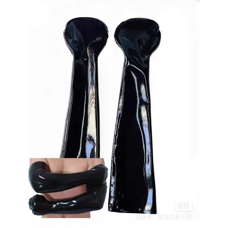 Long latex restraint gloves can be customized with color and size
Long latex restraint gloves can be customized with color and size