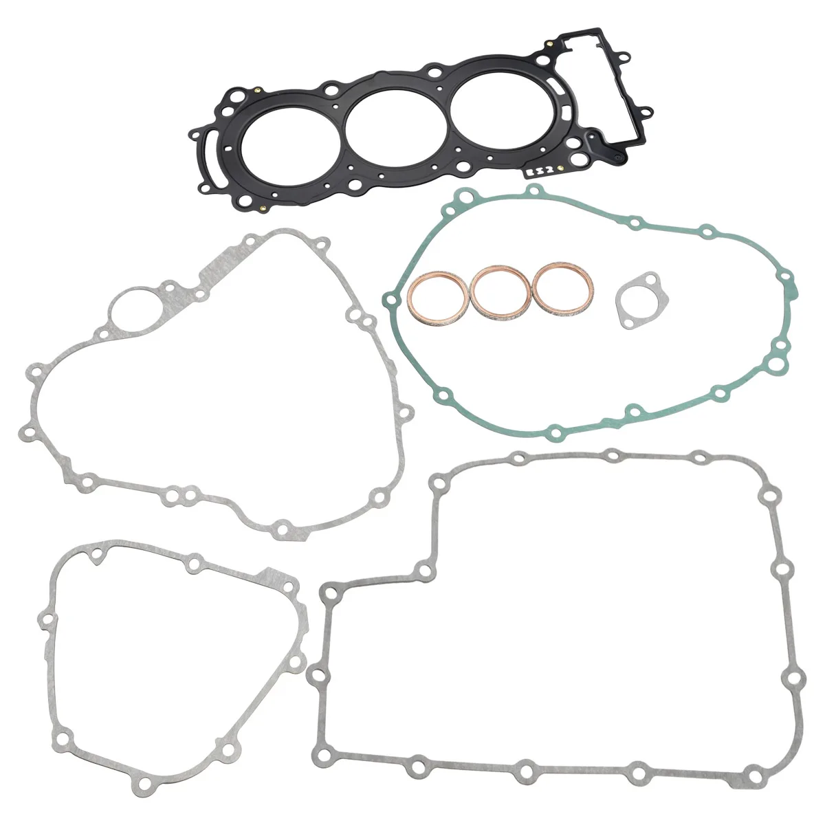 For Yamaha MT09 14-20 XSR900 tracer 900 Niken FJ09 FZ09 cylinder engine cover gasket full set and single gasket
For Yamaha MT09 14-20 XSR900 tracer 900 Niken FJ09 FZ09 cylinder engine cover gasket full set and single gasket