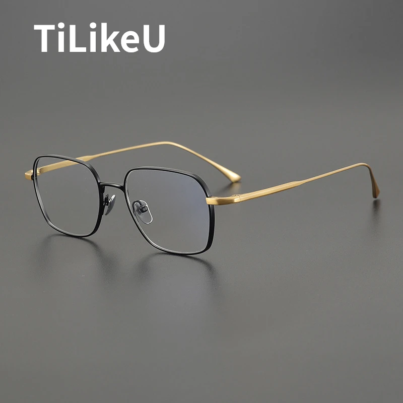 Japanese style Retro Pure Titanium Small Square Frame Myopia Glasses Frame 2025 Men and Women Prescription Reading Glasses Frame
Japanese style Retro Pure Titanium Small Square Frame Myopia Glasses Frame 2025 Men and Women Prescription Reading Glasses Frame