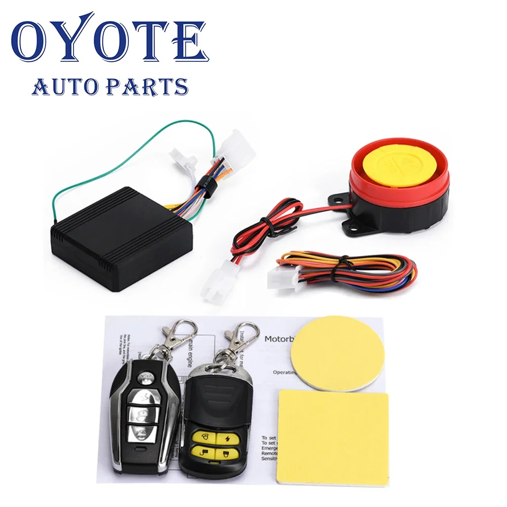 OYOTE Anti-theft Security Alarm System Engine Start Remote Control Key Fit For Universal Scooter Motorcycle
OYOTE Anti-theft Security Alarm System Engine Start Remote Control Key Fit For Universal Scooter Motorcycle