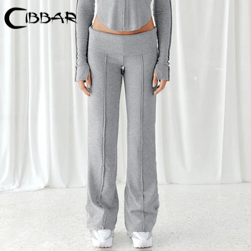 CIBBAR Casual Solid Leggings Pants y2k Streetwear Women Low Rise Stitching Fitness Trousers Korean Fashion Knit Capris Harajuku
CIBBAR Casual Solid Leggings Pants y2k Streetwear Women Low Rise Stitching Fitness Trousers Korean Fashion Knit Capris Harajuku