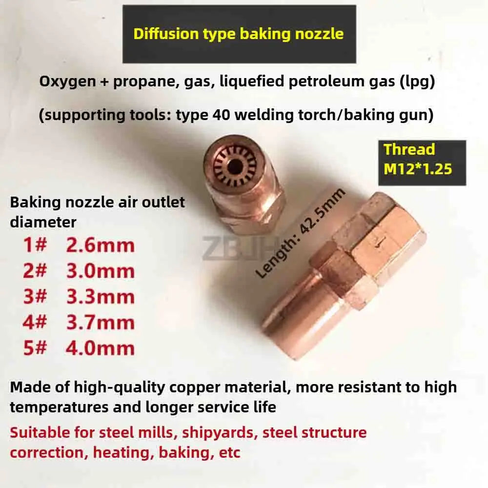 M12*1.25 Pointed \Rosebud Tip
M12*1.25 Pointed \Rosebud Tip