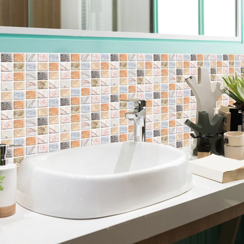 10/20 sheets Brick Wall Stickers 3d Mosaic Patterned Vinyl Retro Brick Pattern Textured Surface Wallpaper For Home Application
10/20 sheets Brick Wall Stickers 3d Mosaic Patterned Vinyl Retro Brick Pattern Textured Surface Wallpaper For Home Application
