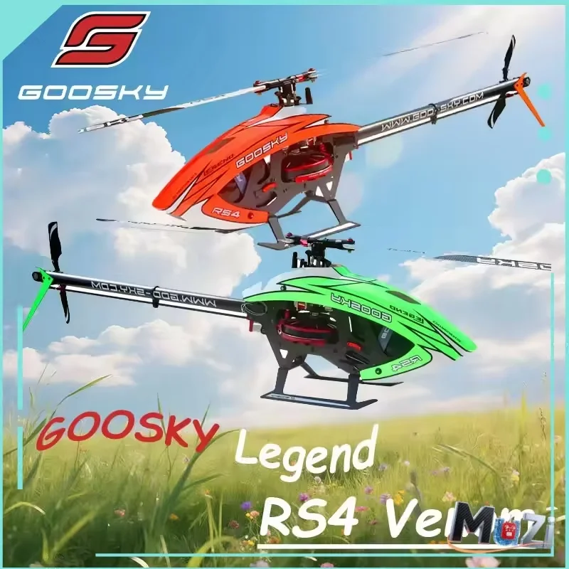 Goosky RS4 Venom Legend 6-канальный 3D бесщеточный двигатель с прямым приводом 380 класса безфлайбарный радиоуправляемый вертолет Combo KIT/PNP
Goosky RS4 Venom Legend 6-канальный 3D бесщеточный двигатель с прямым приводом 380 класса безфлайбарный радиоуправляемый вертолет Combo KIT/PNP