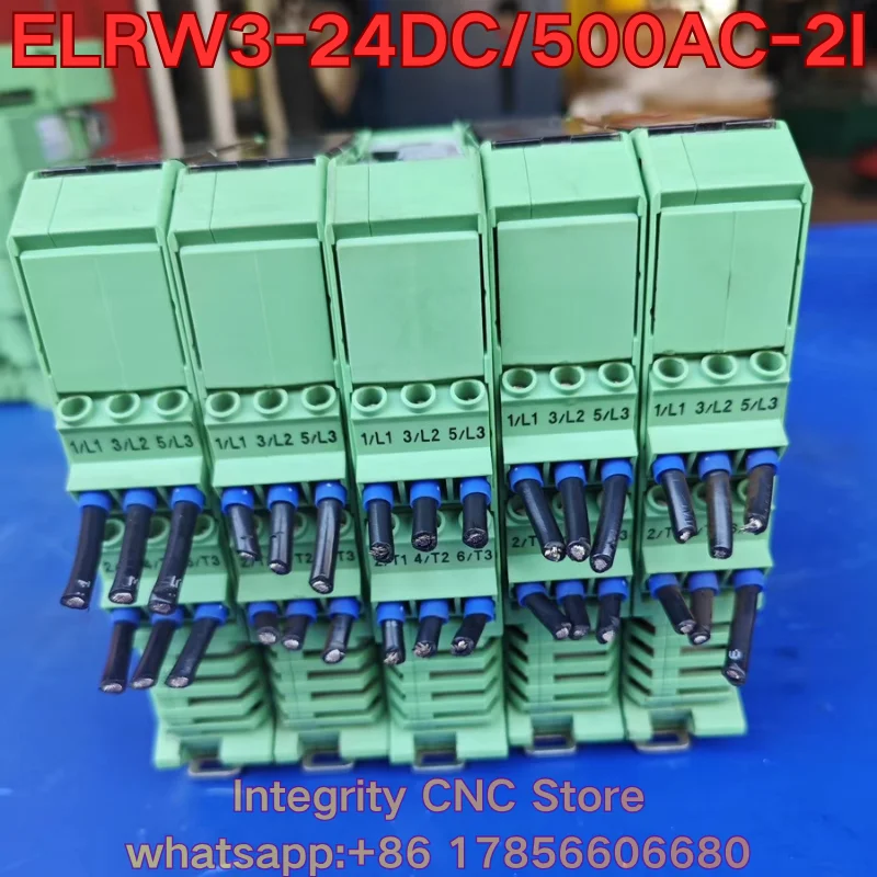 Second-hand ELRW3-24DC/500AC-2I module function test is normal 2297031
Second-hand ELRW3-24DC/500AC-2I module function test is normal 2297031